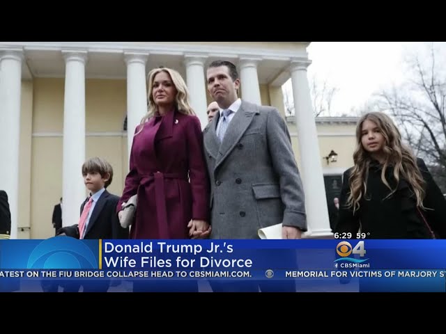 Donald Trump Jr.'s Wife Files For Divorce