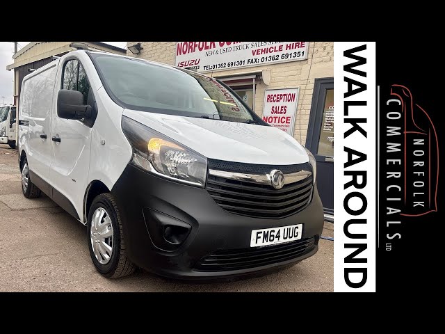 Walk around video for a Vauxhall Vivaro 2900 1.6CDTI 90PS ecoFLEX H1 Van