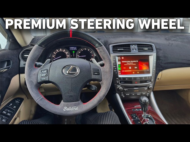 This Alcantara Carbon Steering Wheel Costs LESS Than a Tank of Gas!