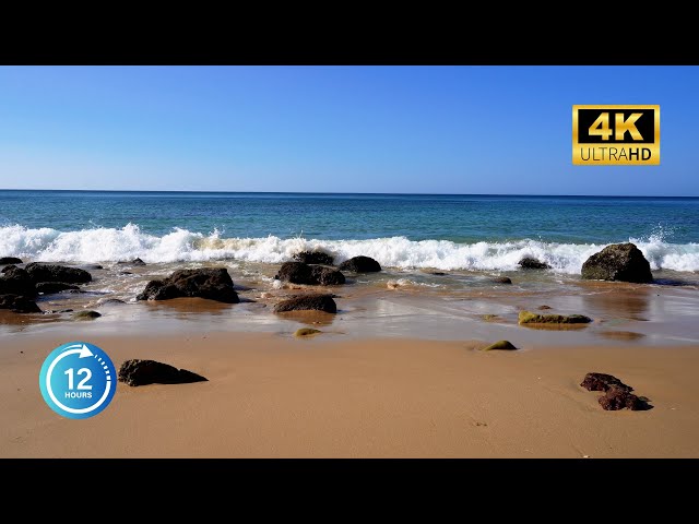 🌊ASMR Healing: Ocean Breeze and Gentle Waves, 4K Video