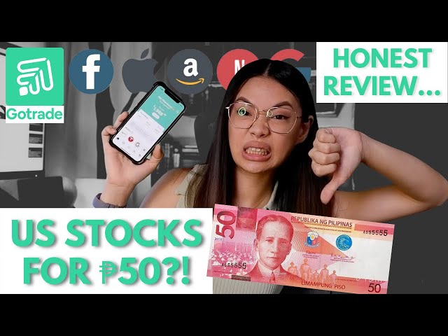 Buy Apple, Google, Tesla Stocks for P50 | Best Investing App For Beginners in 2022 | GOTRADE REVIEW