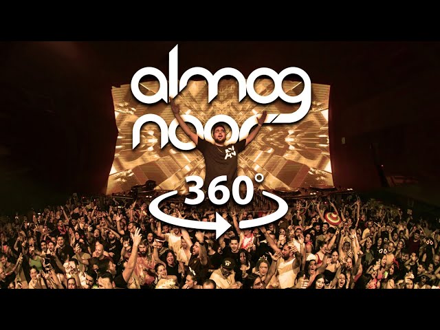 360° VR - EDM DJ Set - Almog Naor Live @ Mega Rave 2024 (Full Set)