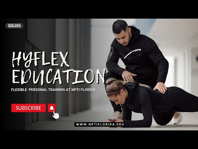 New HYFLEX Personal Training career Diploma program