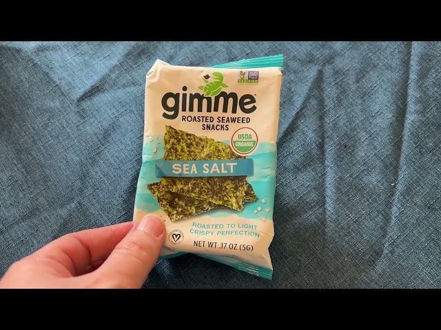 Gimme Seaweed Snack Review