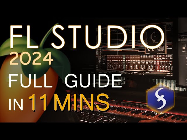 FL Studio 2024 - Tutorial for Beginners in 11 MINUTES!  [ COMPLETE ]