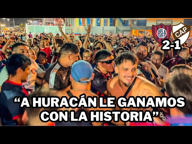 LOCURA CUERVA | SAN LORENZO 2 - 1 PLATENSE | REACCIÓN CON LOS HINCHAS