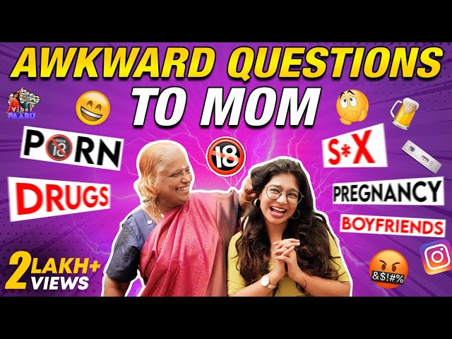 Asking AWKWARD questions to my Mom 😱