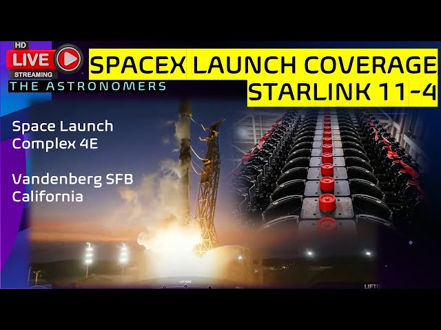 🚀LIFTOFF!! SPACEX Launches 22 STARLINK Satellites from Vandenberg!