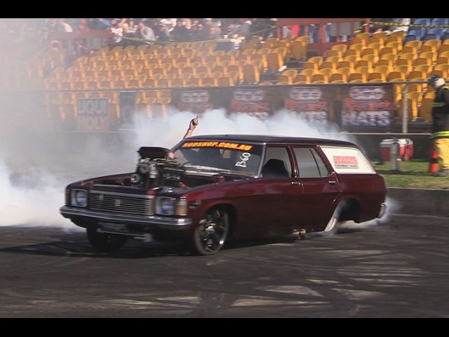 KURRUPT qualifying burnout at Sydney Brasher Nats 2015