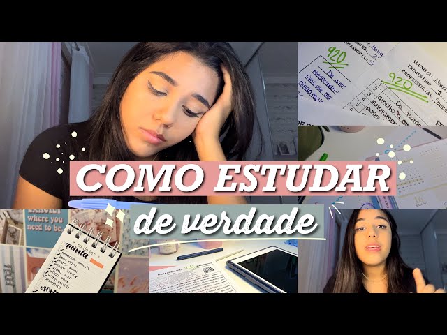 COMO ESTUDAR DE VERDADE *e ter resultados* ✅📚🤓