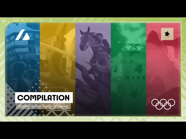 Summer Olympics TV Openers (1964-2024)  |  Compilation