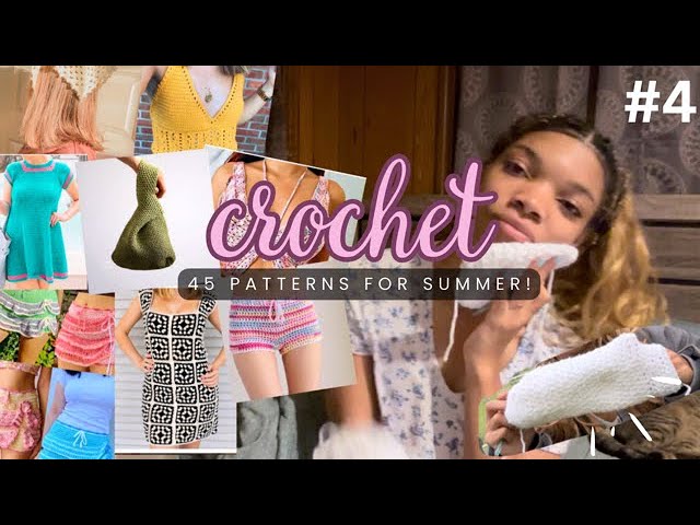 Crochet with Me! Ep. 4 | 45 Crochet Patterns for Summer | C+C Homestead