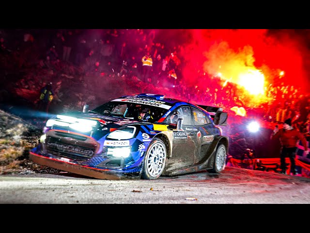 Best of WRC Rally Monte Carlo 2025 | Crashes, Action and Raw Sounds