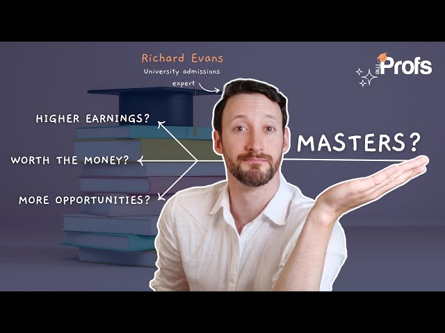 SHOULD YOU GET A MASTER'S DEGREE?