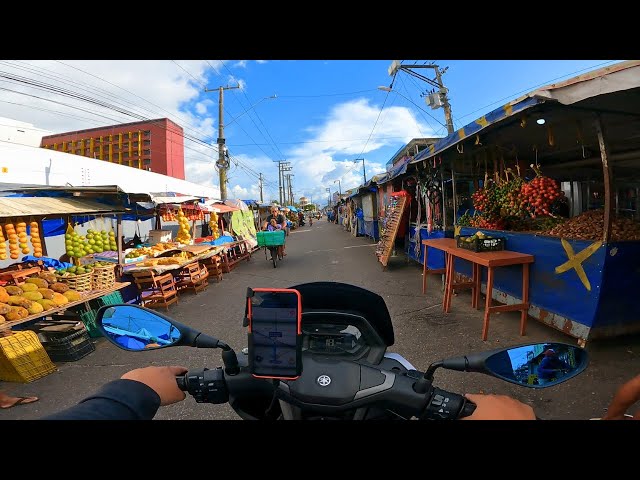 1 DAY OF MOTORCYCLE COURIER IN BELÉM! THE CHALLENGES THEY DON'T SHOW YOU - YAMAHA NMAX 160 2025