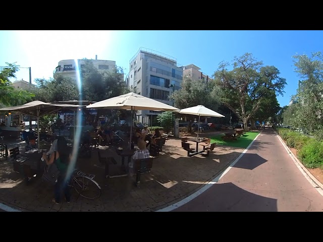 360 Ben Gurion Boulevard, Independence Park in Tel Aviv with insta360