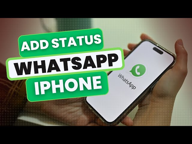 How to Add Status on WhatsApp for iPhone