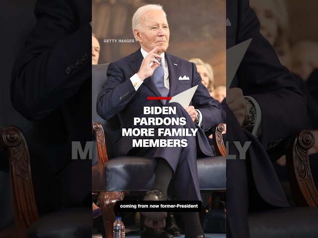 Biden pardons more family members