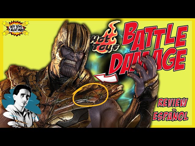 🚨Hot Toys THANOS BATTLE DAMAGED 😱 Avengers Endgame REVIEW✅