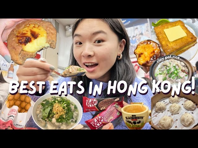 TRAVEL VLOG 🇭🇰 HONG KONG EATS, BAKEHOUSE, EGG WAFFLES + DIN TAI FUNG!