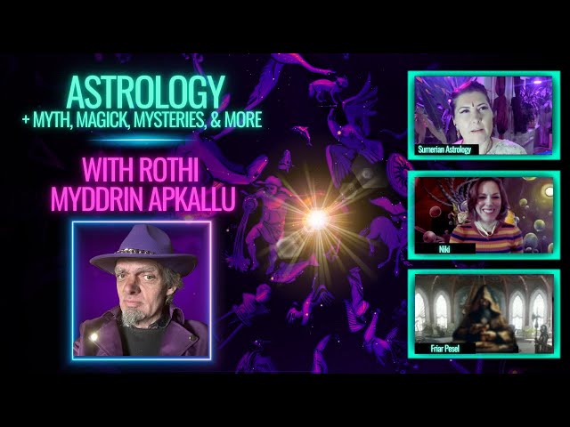 Interview with Rothi Apkallu + 🌞Weekly Sidereal Astrology Forecast, Myth, Magick, Mysteries, & More!