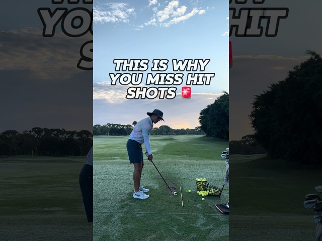 SOLID CONTACT EVERY TIME??? 🤯 #golf #shorts #golfswing