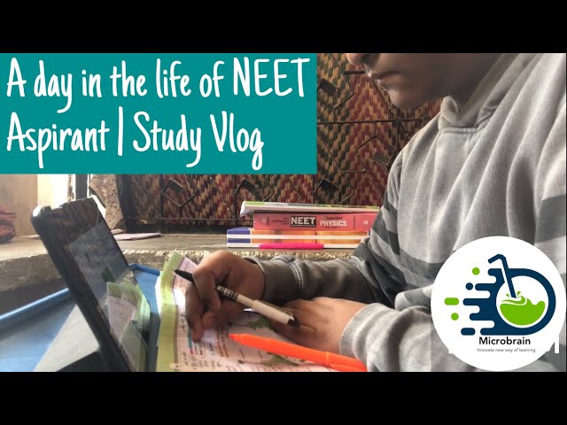 A Day in the Life of a NEET ASPIRANT | Study Vlog | Study with me