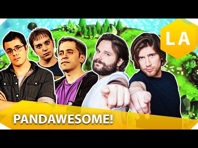 The Panda doesn't like you! Smosh Games at The Mansion