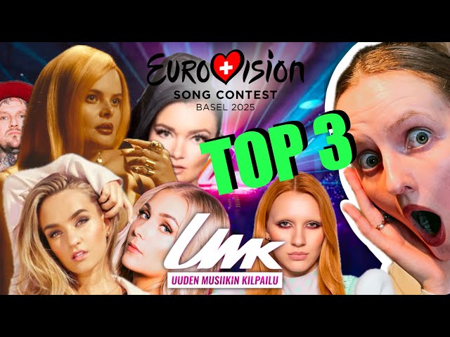 ALL SONGS UMK REVIEW + TOP 3 REVEAL! 🇫🇮 | UMK 2025 | FINLAND EUROVISION 2025 | RANKING