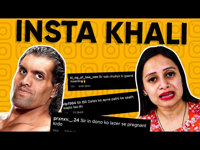 Great Khali's Instagram is The Funniest | THE GREAT KHALI'S INSTAGRAM COMMENTS | Ranty rona