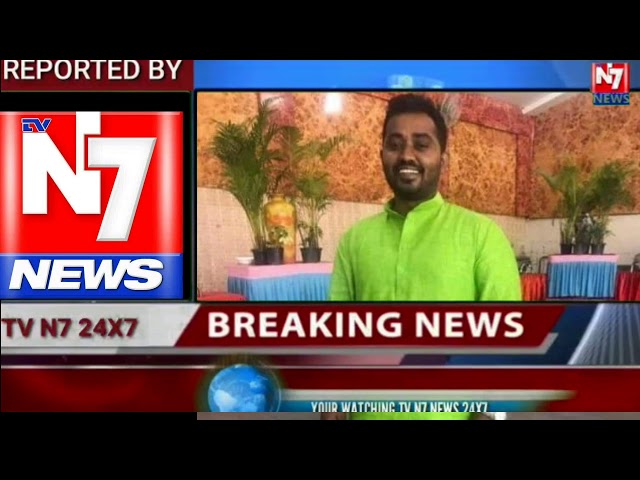 #TV5 NEWS A young journalist named Manoj Kumar working in Telegu news channel TV5, died within a