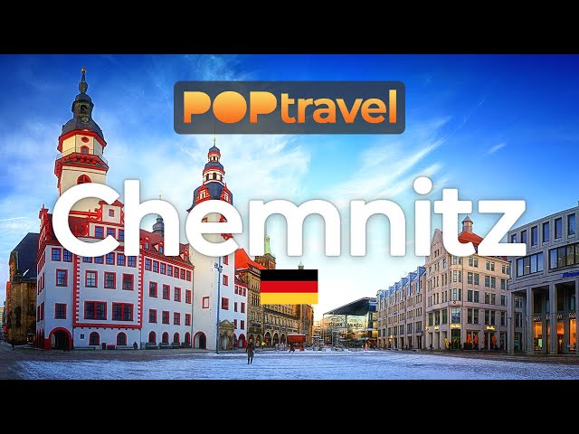 CHEMNITZ, Germany 🇩🇪 - Winter Tour (2025) - 4K HDR with subtitles