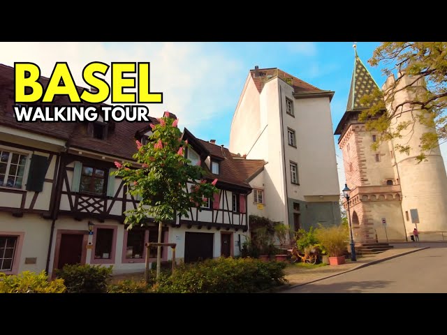 Basel SWITZERLAND | Old Town Basel Walking Tour