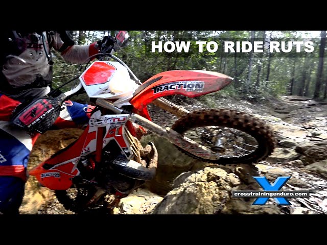 How to ride ruts on dirt bikes︱Cross Training Enduro