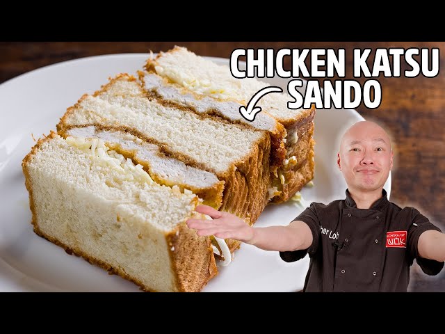 Super Crispy & Delicious Chicken Katsu Sando!