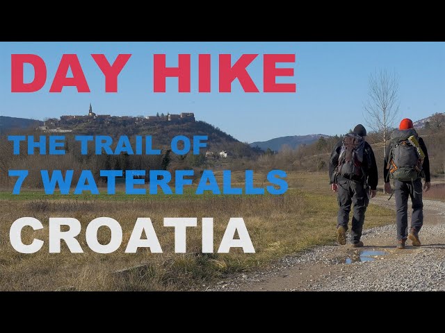 Unique day hike in Istria, Croatia I The trail of seven waterfalls