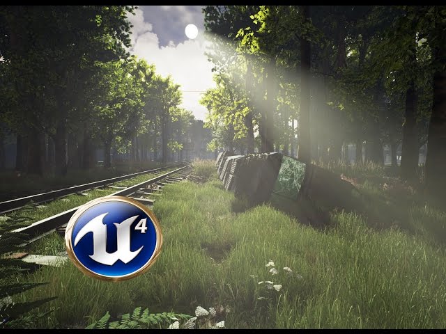 Speed Level Design - The Railroad - Unreal Engine 4