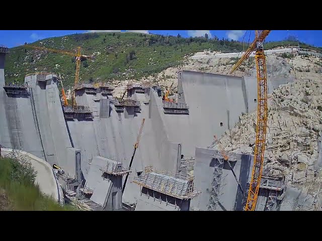 Dam Construction - Awesome time lapse