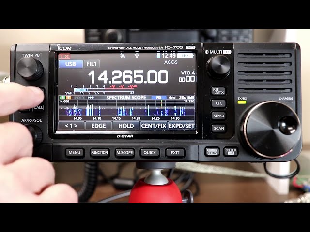 IC-705 from A to Z #2 User Interface Basics