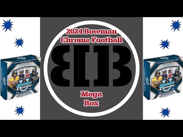 2024 Topps Bowman Chrome U Football Mega Box