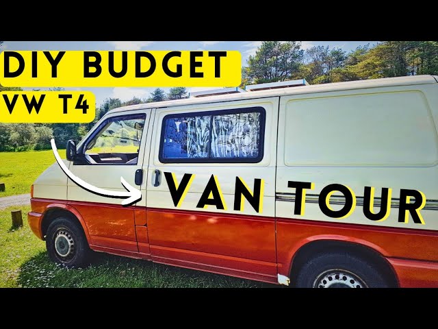 DIY Budget Van Tour | VW T4 | Self Built Campervan