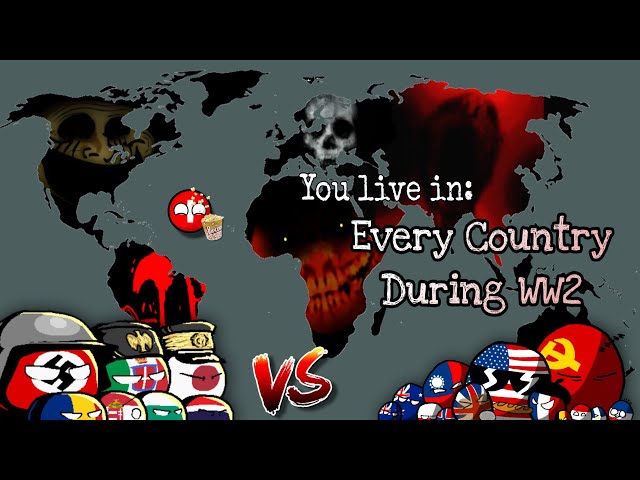 Mr. Incredible Becoming Uncanny/Canny (Mapping) - You live in: The World During WW2