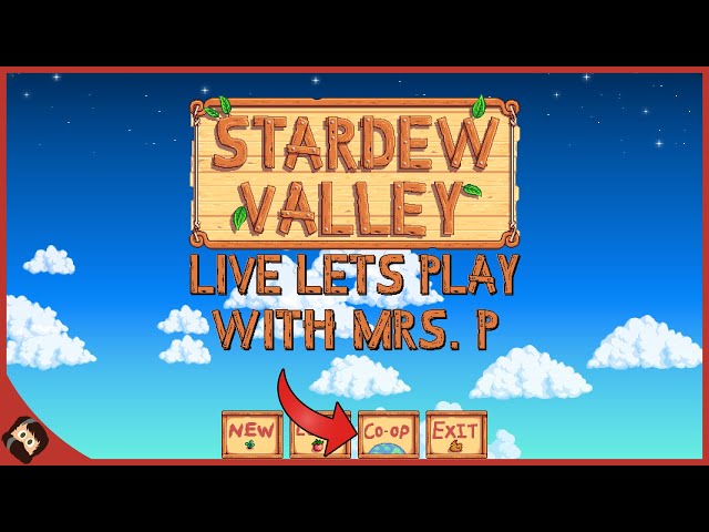 🔴 First Time Playthrough, Co-Op With Mrs. P! | Stardew Valley Stream 8