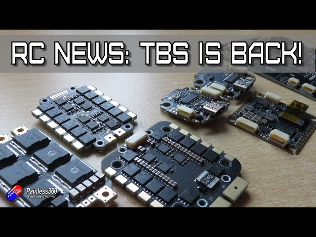 R/C News: TBS are back with lots of new Lucid flight controllers, ESCs and PDBs