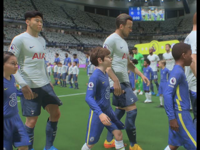 XBOX SERIES X / PS5 - FIFA 22 NEXT GENERATION GAMEPLAY - SPURS VS CHELSEA - 4K 60fps UHD