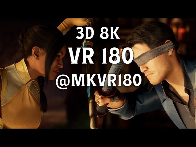 Mortal Kombat VR: Tanya vs Kenshi (VR180 8K 3D Battle) | Epic Virtual Fight Scene (MQVR-18A)