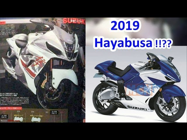 2019 Suzuki Hayabusa (turbo??) - The Japanese falcon will be here soon.