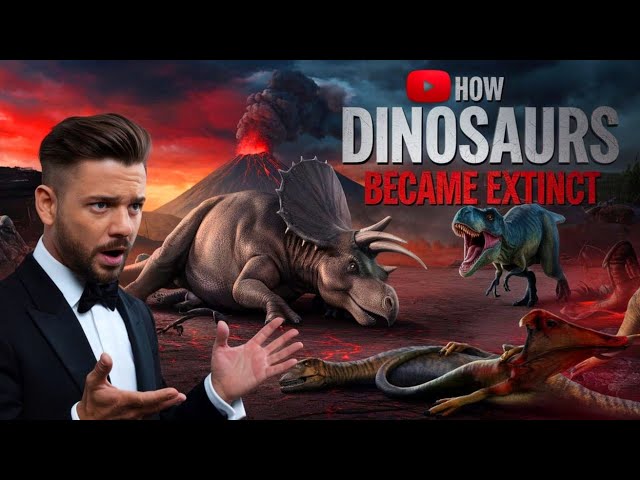 HOW DINOSAURS BECAME EXTINCT? | What happen with dinosaurs | #dinosaurs #earth