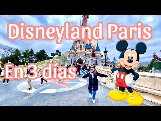 DISNEYLAND PARIS en 3 dias!!! Consejos, atracciones, tiempos de espera 🎠🎡🎢🎟️