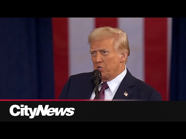 FULL SPEECH: Donald Trump inauguration 2025